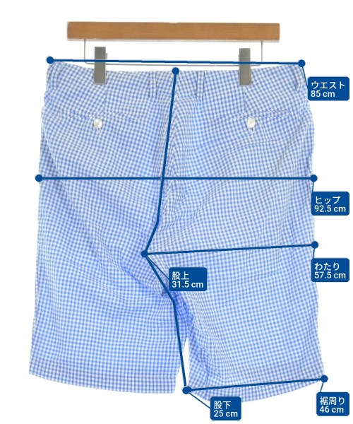 TRENTA OTTO（トレンタオット）ショートパンツ 青 サイズ:L メンズ/2200617438038