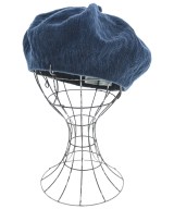 ISLAND KNIT WORKS（アイランドニットワークス）ハンチング・ベレー帽 紺 サイズ:- レディース/2200711400108