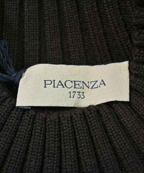 PIACENZA（ピアチェンツァ）ニット・セーター 茶 サイズ:50(XL位) メンズ/2200644845045