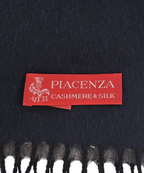 PIACENZA（ピアチェンツァ）マフラー 紺 サイズ:- メンズ/2200670123117