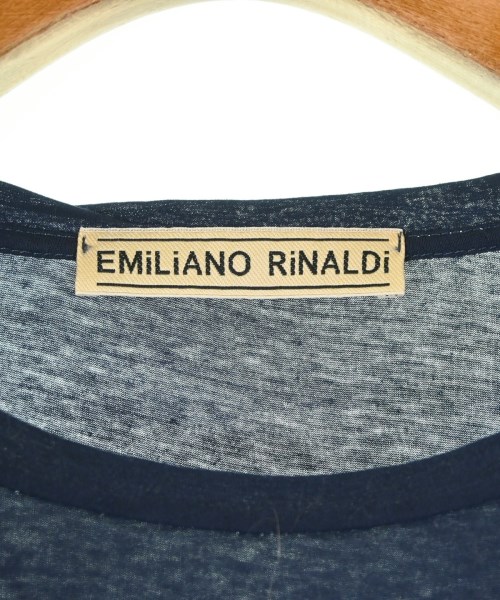 EMILIANO RINALDI（エミリアーノリナルディ）Tシャツ・カットソー 紺 サイズ:46(XL位) レディース/2200695937683