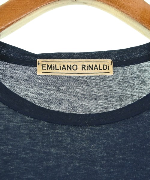 EMILIANO RINALDI（エミリアーノリナルディ）Tシャツ・カットソー 紺 サイズ:46(XL位) レディース/2200695937683