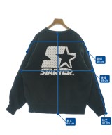 STARTER（スターター）スウェット 黒 サイズ:L メンズ/2200644361163