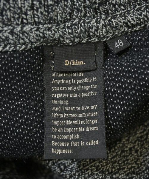 D/him（ダブルスタンダードクロージングヒム）その他 グレー サイズ:48(L位) メンズ/2200619388102