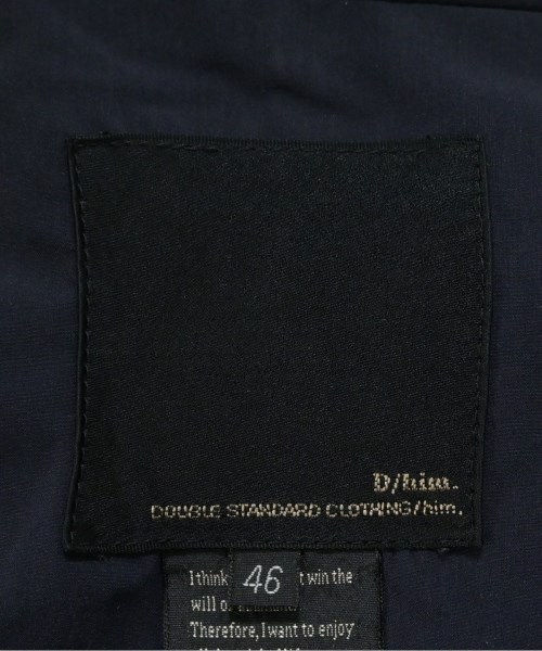 D/him（ダブルスタンダードクロージングヒム）テーラードジャケット 紺 サイズ:46(M位) メンズ/2200661929063