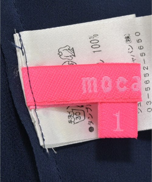 mocassin junko shimada（モカシンジュンコシマダ）ブラウス 紺 サイズ:1(S位) レディース/2200636130043