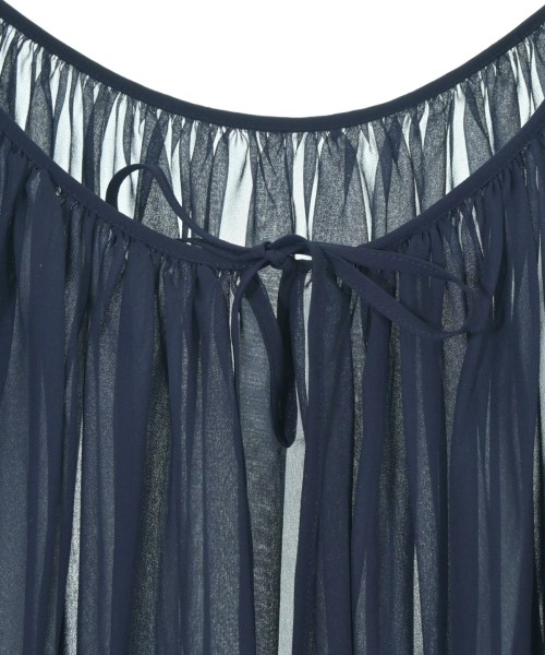 mocassin junko shimada（モカシンジュンコシマダ）ブラウス 紺 サイズ:1(S位) レディース/2200636130043