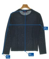 mocassin junko shimada（モカシンジュンコシマダ）カーディガン 紺 サイズ:1(S位) レディース/2200616873106