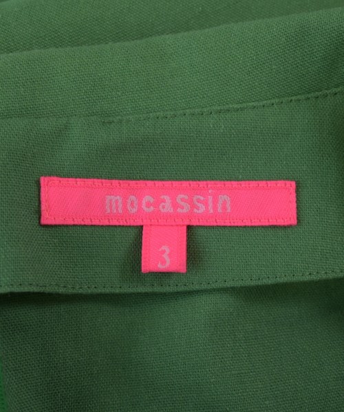 mocassin junko shimada（モカシンジュンコシマダ）ワンピース 緑 サイズ:3(L位) レディース/2200716731092