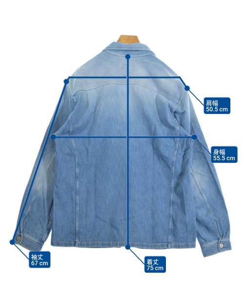 ALESSANDRO GHERARDI（アレッサンドロゲラルディ）カジュアルシャツ 青 サイズ:XL メンズ/2200640307042