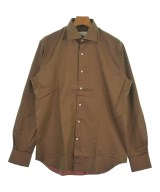 ALESSANDRO GHERARDI（アレッサンドロゲラルディ）ドレスシャツ 茶 サイズ:41(XL位) メンズ/2200630441022