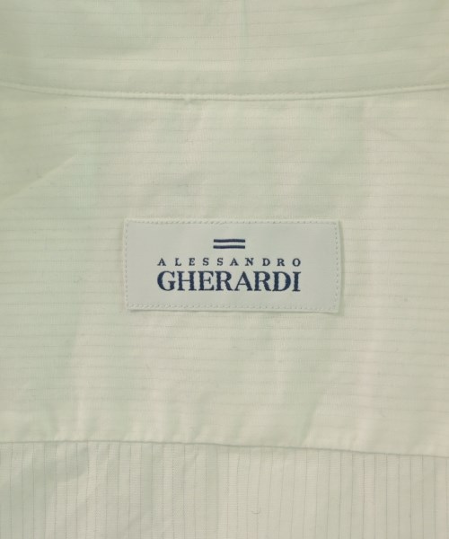 ALESSANDRO GHERARDI（アレッサンドロゲラルディ）ドレスシャツ 白 サイズ:42(XXL位) メンズ/2200630441039