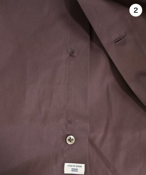 ALESSANDRO GHERARDI（アレッサンドロゲラルディ）カジュアルシャツ 赤 サイズ:39(M位) メンズ/2200619682019