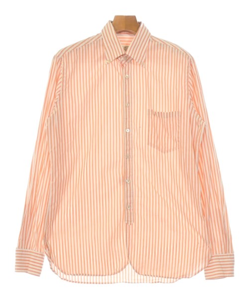ALESSANDRO GHERARDI(アレッサンドロゲラルディ)カジュアルシャツ オレンジ サイズ:40(L位)/2200673540058