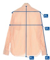 ALESSANDRO GHERARDI（アレッサンドロゲラルディ）カジュアルシャツ オレンジ サイズ:40(L位) メンズ/2200673540058