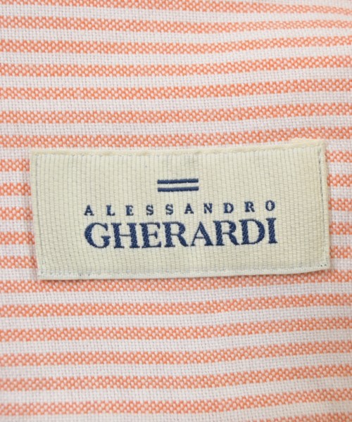 ALESSANDRO GHERARDI（アレッサンドロゲラルディ）カジュアルシャツ オレンジ サイズ:40(L位) メンズ/2200678296035