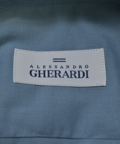 ALESSANDRO GHERARDI（アレッサンドロゲラルディ）カジュアルシャツ 青 サイズ:37(XS位) メンズ/2200710880017