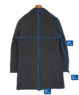 301（トレチェントウノ）チェスターコート 黒 サイズ:48(L位) メンズ/2200668684033