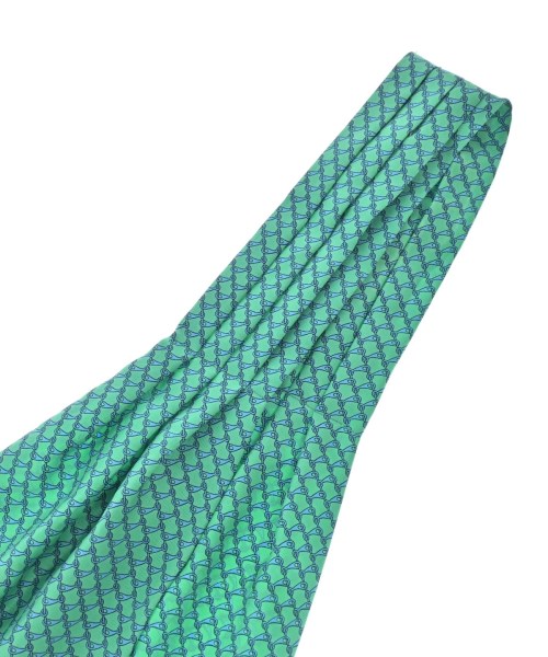 fil a fil（－）ネクタイ 緑 サイズ:- メンズ/2200632965113