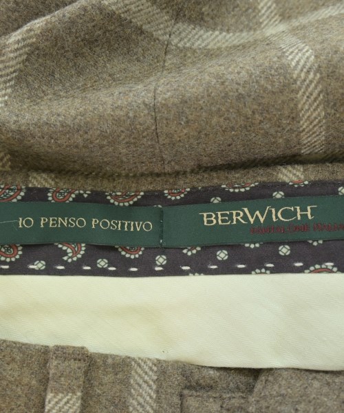 BERWICH（ベルウィッチ）スラックス 茶 サイズ:50(XL位) メンズ/2200649845026