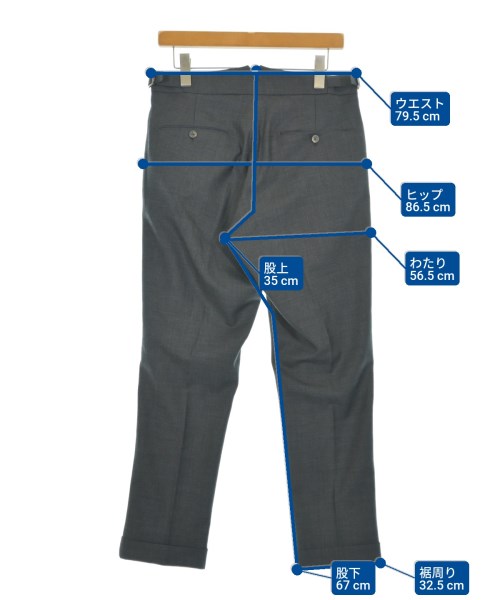 BERWICH（ベルウィッチ）スラックス グレー サイズ:44(S位) メンズ/2200641046070