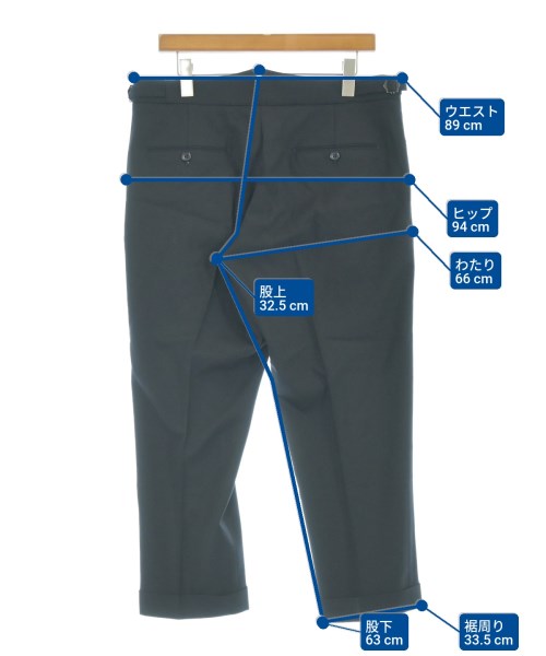 BERWICH（ベルウィッチ）スラックス 紺 サイズ:48(L位) メンズ/2200653435855