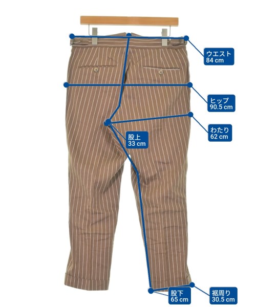 BERWICH（ベルウィッチ）スラックス 茶 サイズ:46(M位) メンズ/2200668296038