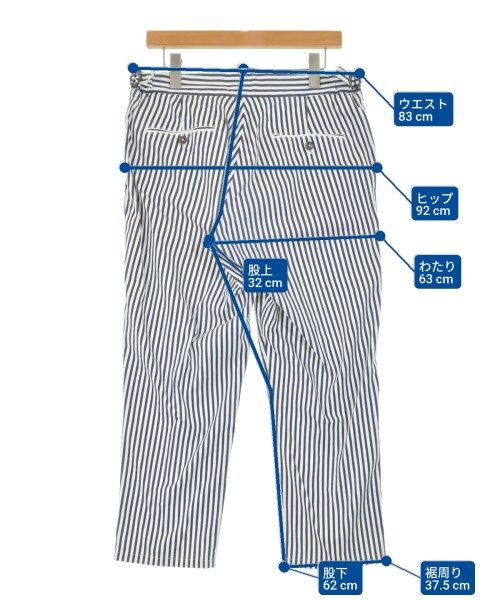 BERWICH（ベルウィッチ）スラックス 白 サイズ:50(XL位) メンズ/2200668296045