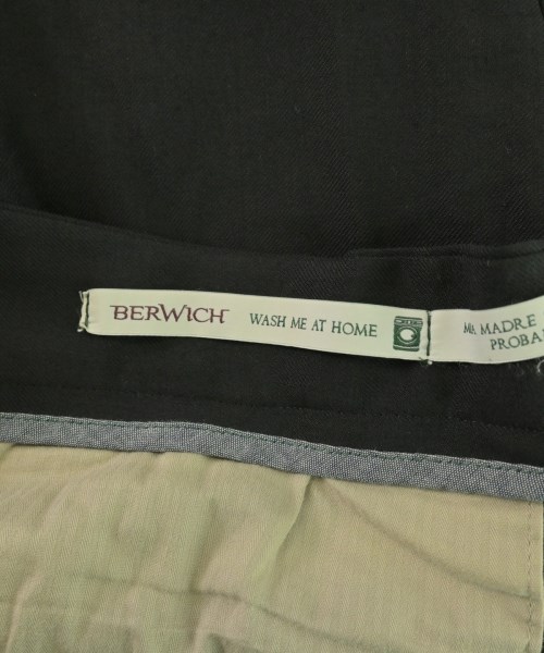 BERWICH（ベルウィッチ）スラックス 黒 サイズ:46(M位) メンズ/2200725393106
