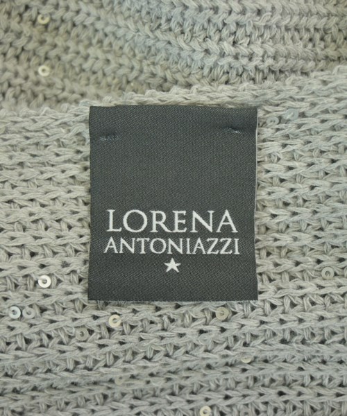 LORENA ANTONIAZZI（ロレーナアトニアッツィ）ニット・セーター グレー サイズ:46(XXL位) レディース/2200677871073