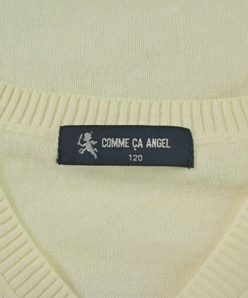 COMME CA angel（コムサエンジェル）ニット 白 サイズ:120(7T-8T) キッズ/2200643093058