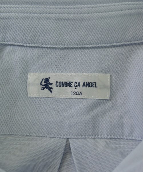 COMME CA angel（コムサエンジェル）シャツ 青 サイズ:120(7T-8T) キッズ/2200643093065