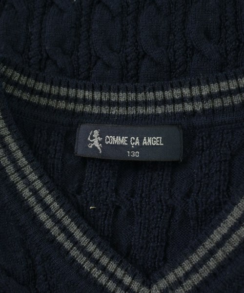 COMME CA angel（コムサエンジェル）ニット 紺 サイズ:130(9T-10T) キッズ/2200692208045