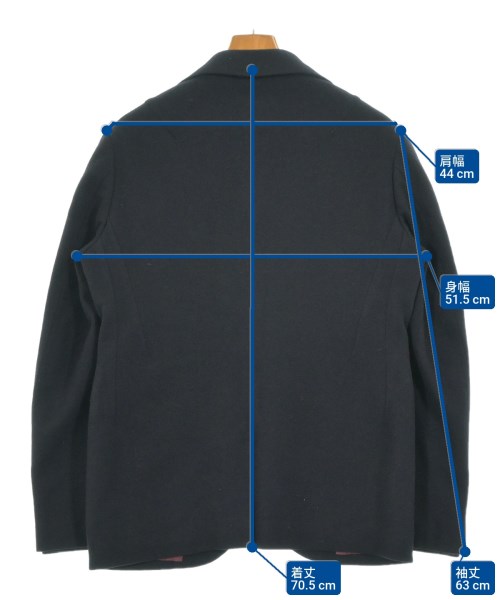 Hyperion（ハイペリオン）テーラードジャケット 黒 サイズ:M メンズ/2200646828060