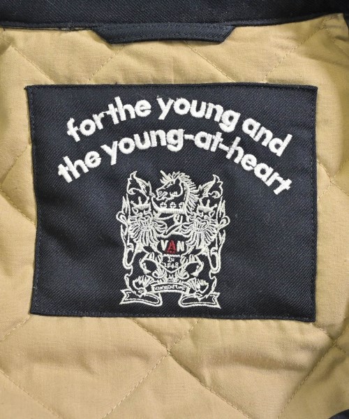 VAN（ヴァン）ブルゾン 紺 サイズ:L メンズ/2200670568017