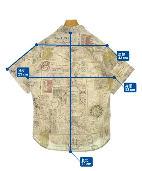 TEMPTATION（テンプテーション）カジュアルシャツ ベージュ サイズ:M メンズ/2200614893045