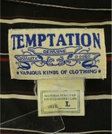 TEMPTATION（テンプテーション）カジュアルシャツ 黒 サイズ:L メンズ/2200713137088