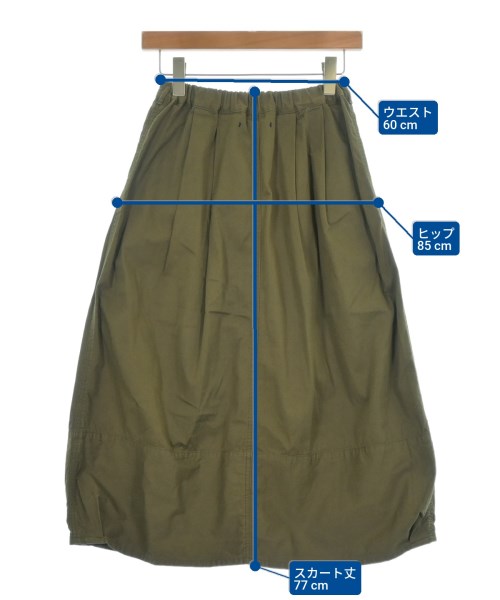 antgauge（アントゲージ）ロング・マキシ丈スカート カーキ サイズ:S レディース/2200612478022