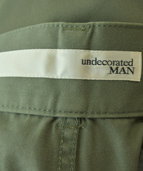 undecorated MAN（アンデコレイテッドマン）カーゴパンツ カーキ サイズ:1(S位) メンズ/2200689137044