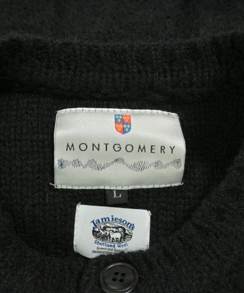Montgomery（モンゴメリー）カーディガン 黒 サイズ:L メンズ/2200729675154