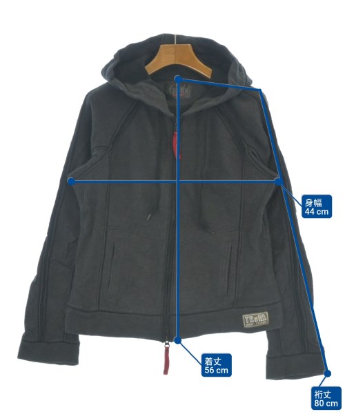 HIROKO KOSHINO TRUNK（ヒロココシノトランク）パーカー グレー サイズ:40(M位) レディース/2200631801016