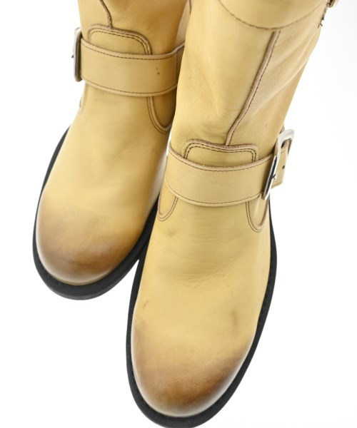 HIROKO KOSHINO TRUNK（ヒロココシノトランク）ブーツ 黄 サイズ:23cm レディース/2200640294014