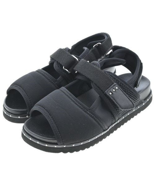 HIROKO KOSHINO TRUNK(ヒロココシノトランク)サンダル 黒 サイズ:22.5cm/2200640294021