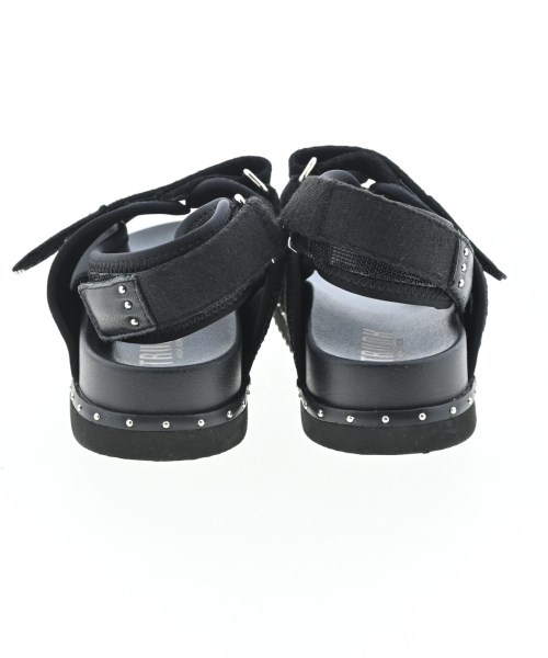 HIROKO KOSHINO TRUNK（ヒロココシノトランク）サンダル 黒 サイズ:22.5cm レディース/2200640294021