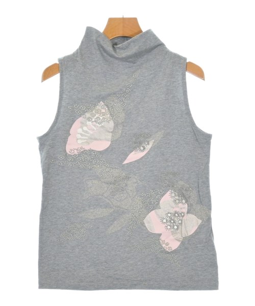 HIROKO KOSHINO TRUNK(ヒロココシノトランク)ノースリーブ グレー サイズ:38(S位)/2200640294137