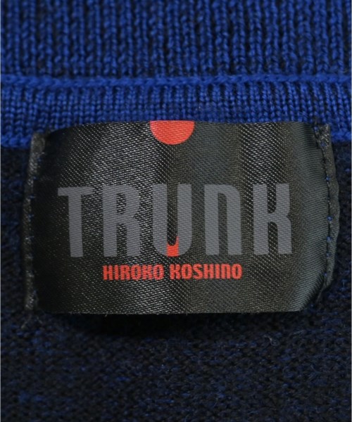 HIROKO KOSHINO TRUNK（ヒロココシノトランク）ニット・セーター 青 サイズ:38(S位) レディース/2200640294144