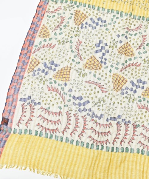 HIROKO KOSHINO TRUNK（ヒロココシノトランク）ストール 黄 サイズ:- レディース/2200622252025