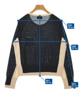 HIROKO KOSHINO TRUNK（ヒロココシノトランク）カーディガン 黒 サイズ:40(M位) レディース/2200623137079