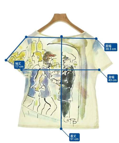 HIROKO KOSHINO TRUNK（ヒロココシノトランク）Tシャツ・カットソー 白 サイズ:40(M位) レディース/2200619154080