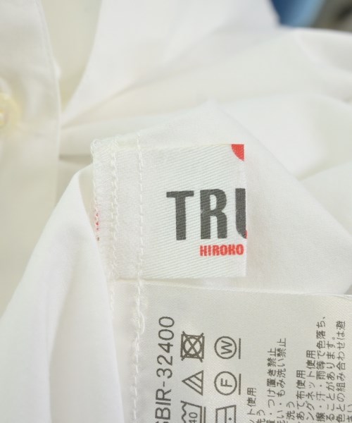 HIROKO KOSHINO TRUNK（ヒロココシノトランク）カジュアルシャツ 白 サイズ:38(S位) レディース/2200610262159
